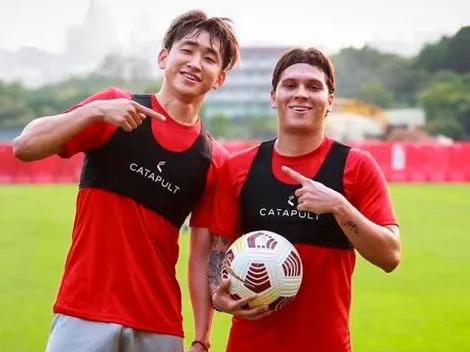 Juanfer Quintero estrenó 'look' en China y tiene nuevos amiguitos