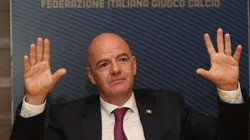 Infantino asustó al público mexicano.