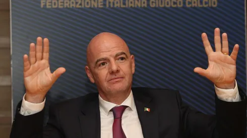 Infantino asustó al público mexicano.