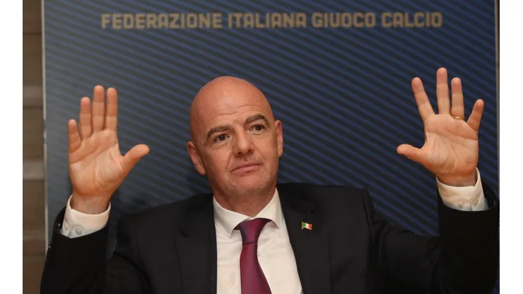 Infantino asustó al público mexicano.