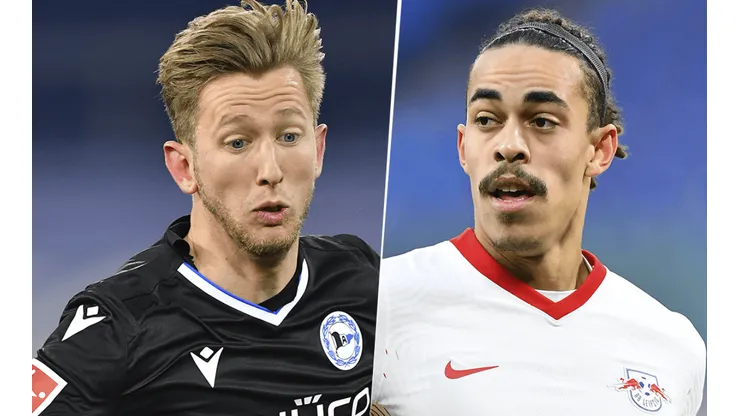 Arminia Bielefeld vs. Leipzig por la Bundesliga (Foto: Getty Images).