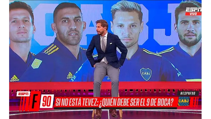 El papelón de ESPNF90: confundieron a un pibe de Boca con un jugador de Europa