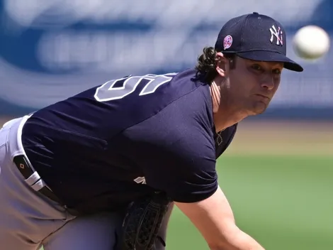 Video: el pitcheo de Gerrit Cole con los Yankees que llegó a 100 mph