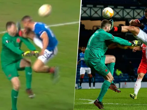 Es para perpetua: la peor patada del año pasó hoy en la Europa League