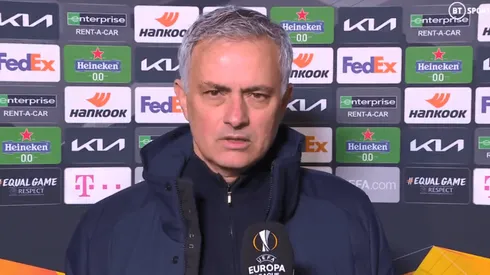 Mourinho destrozó a los jugadores del Tottenham tras quedar eliminado