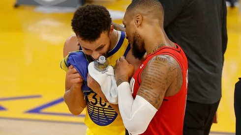 Stephen Curry y Damian Lillard