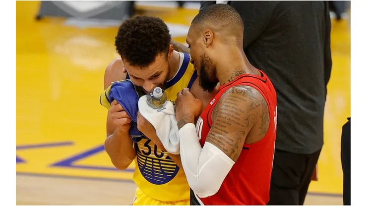 Stephen Curry y Damian Lillard