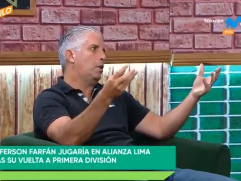 Cerca: la forma para que Jefferson Farfán llegue a Alianza, según Rebagliati