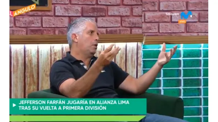 Diego Rebagliati es panelista en Al Ángulo.