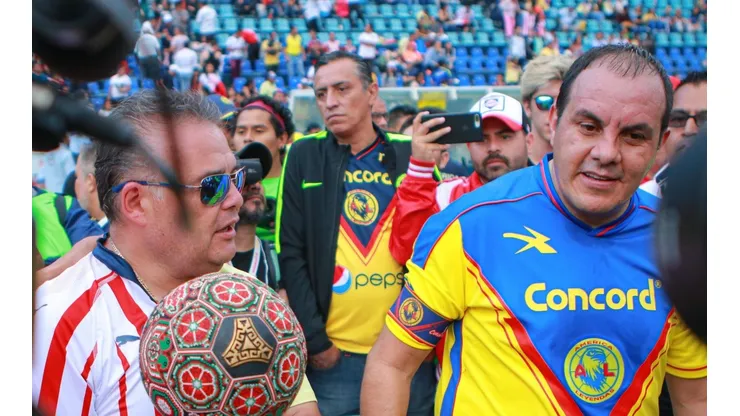 Cuauhtémoc Blanco siempre está ligado al América.