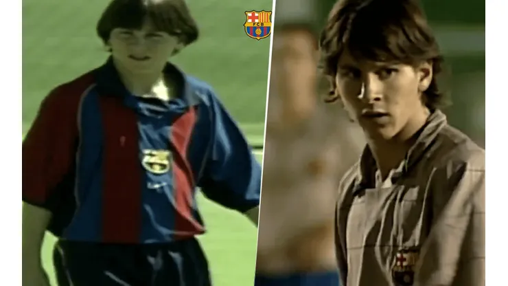 Cuando la Pulga era la Pulga: el emocionante video de Messi en inferiores que subió Barcelona