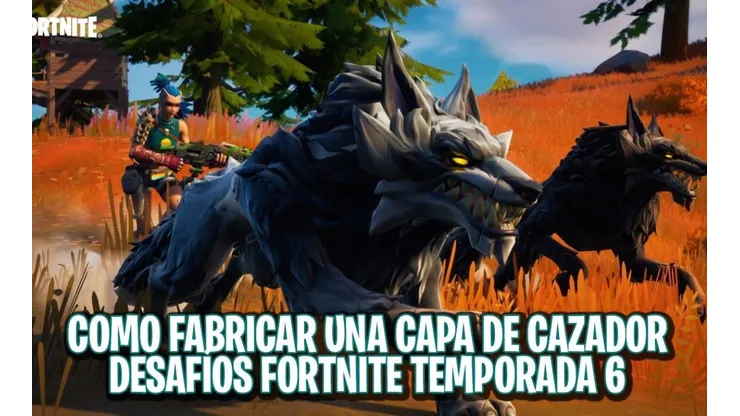 Como fabricar una capa de cazador en Fortnite - Desafíos Semanales