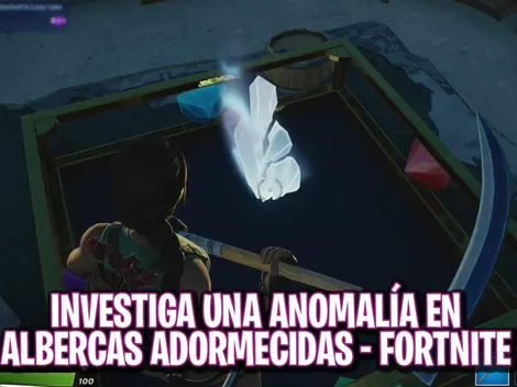 Investiga una anomalía detectada en Albercas Adormecidas en Fortnite [Solución]