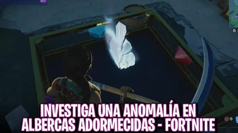 Investiga una anomalía detectada en Albercas Adormecidas en Fortnite [Solución]