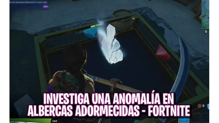 Investiga una anomalía detectada en Albercas Adormecidas en Fortnite [Solución]