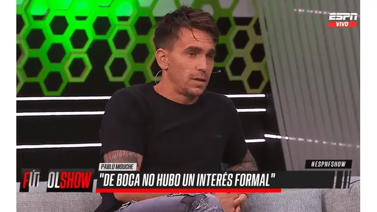 Mouche habló sobre la posibilidad de volver a jugar en Boca