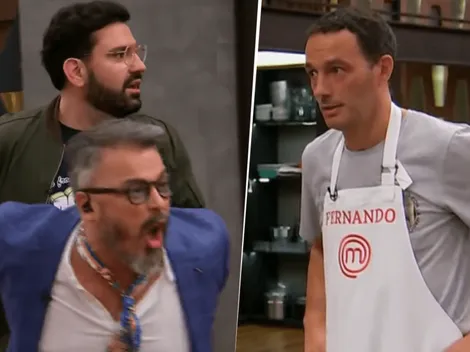 Video: Donato explotó de furia con Fernando Carlos en MasterChef