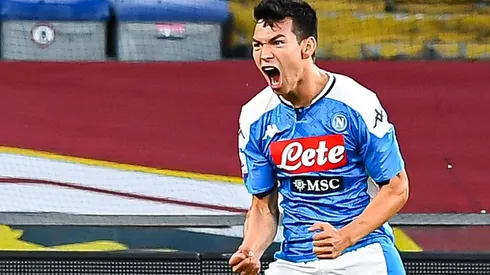 Hirving Lozano podría sumar minutos con el Napoli en el duelo ante la Roma de la Serie A.
