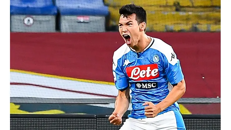 Hirving Lozano podría sumar minutos con el Napoli en el duelo ante la Roma de la Serie A.