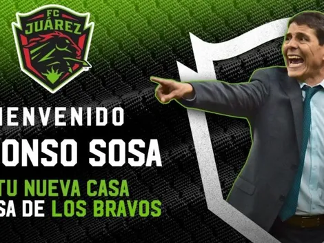 FC Juárez presentó a Alfonso Sosa como su nuevo director técnico para el Guardianes 2021
