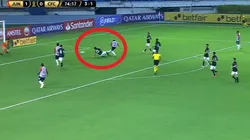 Así fue el gol de Teófilo Gutiérrez ante Caracas FC por la Copa Libertadores 2021.