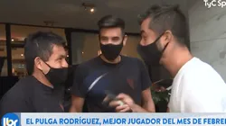 Le gritaron que lo quieren en Boca y el Pulga Rodríguez respondió