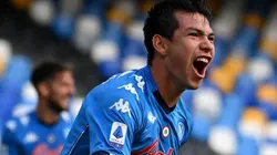 Napoli subastará playera de Lozano.