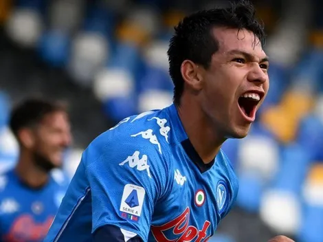 Gesto emotivo: Napoli subastará la playera de Hirving Lozano con fines benéficos