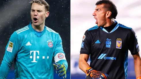 Manuel Neuer y Nahuel Guzmán