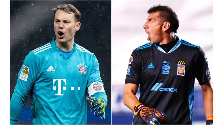 Manuel Neuer y Nahuel Guzmán