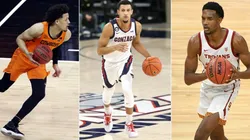 Cade Cunningham, Jalen Suggs y Evan Mobley