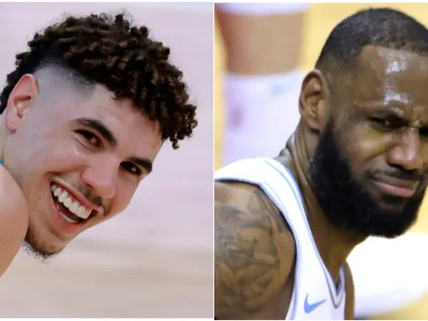 LaMelo Ball calienta la previa del Lakers-Hornets tras su mensaje sobre LeBron James