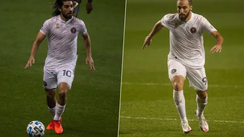 Rodolfo Pizarro y Gonzalo Higuaín