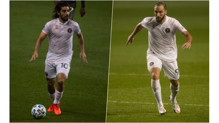 Rodolfo Pizarro y Gonzalo Higuaín