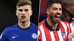 Timo Werner y Luís Suárez, UEFA Champions League (Imagen: Getty)