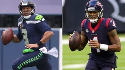 Russell Wilson y Deshaun Watson