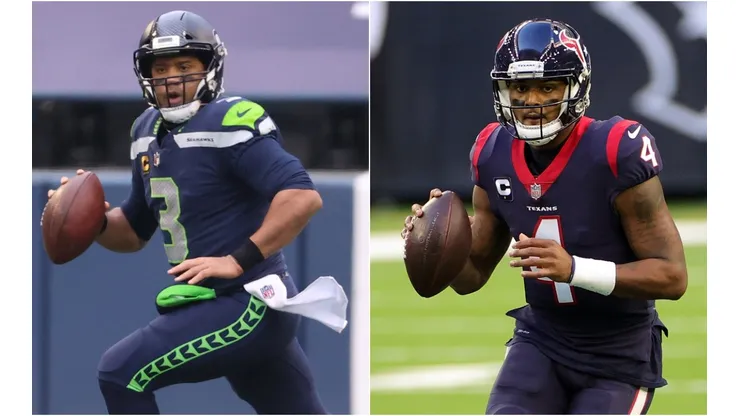Russell Wilson y Deshaun Watson