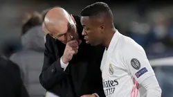 Sacan a la luz lo que Zidane le dijo a Vinicius después del triunfo del Real Madrid