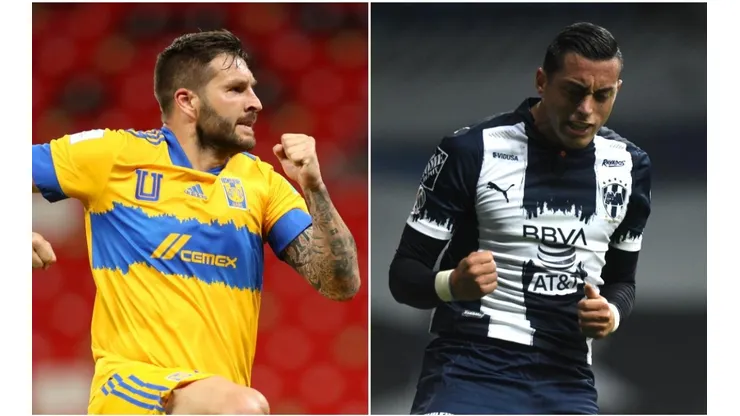 André-Pierre Gignac y Rogelio Funes Mori, estrellas de la Liga MX.