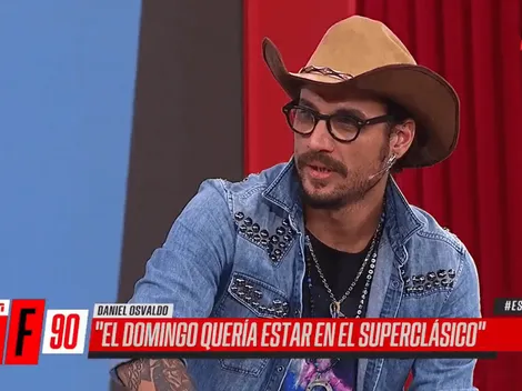 Osvaldo sobre D'Onofrio entrando a la cancha: "Unas ganas de meterle una piña en los dientes"