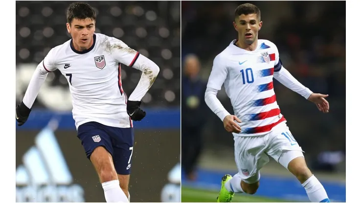 Giovanni Reyna y Christian Pulisic