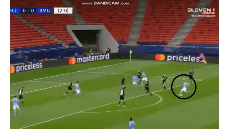 El golazo de Kevin De Bruyne.