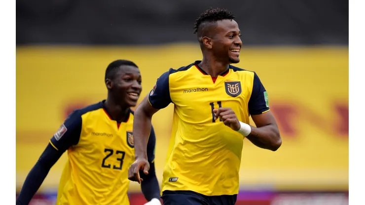 Michael Estrada en la Selección Ecuador.