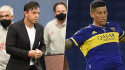 El meme contra Gallardo al que le dio "me gusta" Marcos Rojo tras el Boca-River