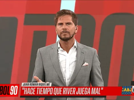 Vignolo: "A River lo veo jugar bien hasta cuando todos dicen que juega mal"