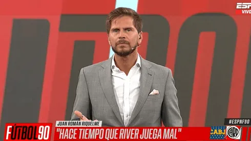 Vignolo: "A River lo veo jugar bien hasta cuando todos dicen que juega mal"