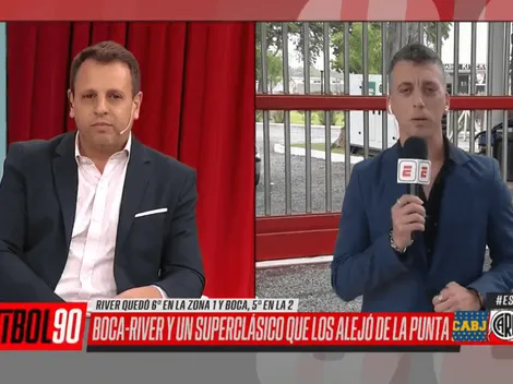 Video: Mauro Palacios se burló en el móvil por los grandes elogios para Boca en 'F90'