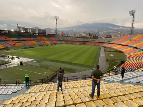 Continúan los simulacros para el regreso de los hinchas a los estadios de Colombia