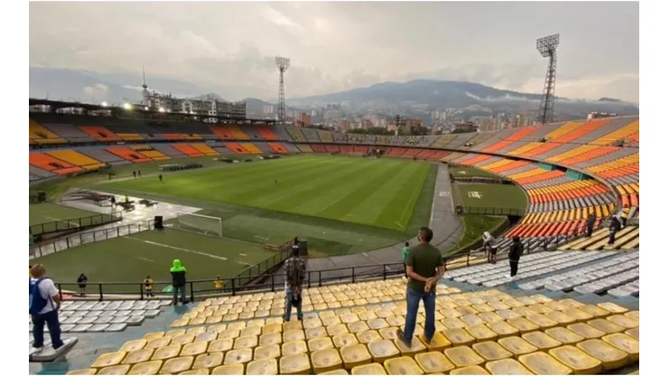 Continúan los simulacros para el regreso de los hinchas a los estadios de Colombia