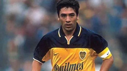 José Basualdo durante su paso por Boca.
